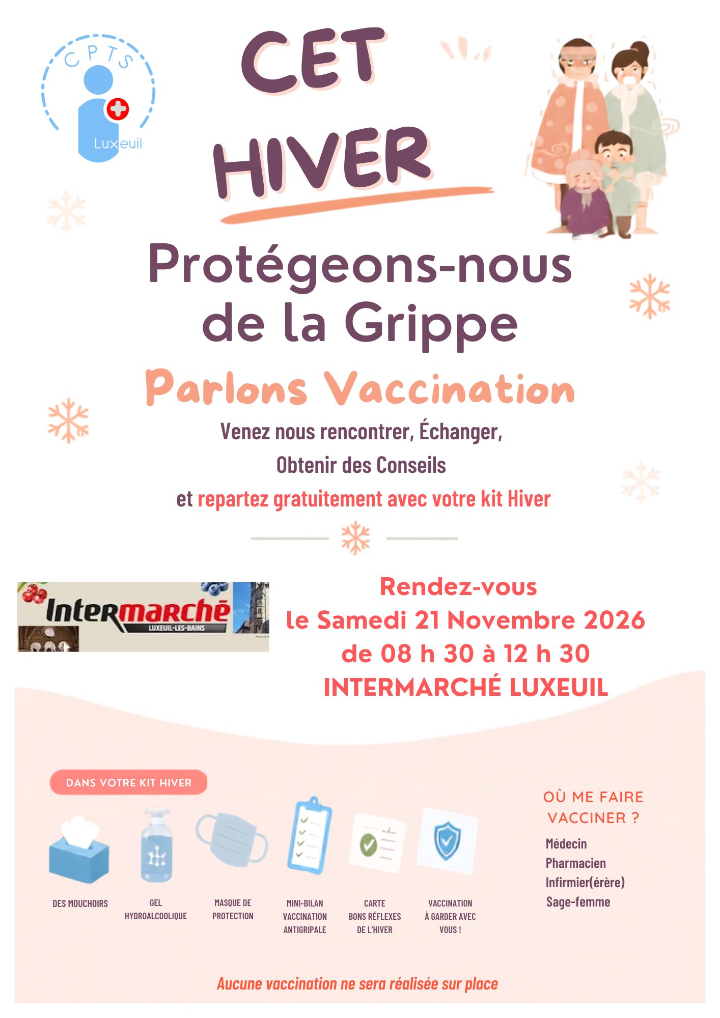 Journée Grippe Auchan le 20 novembre 2026